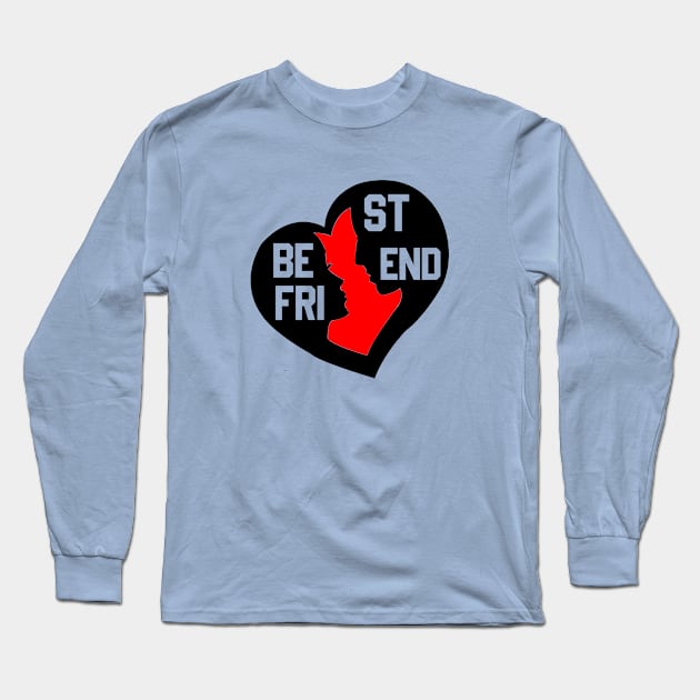 Best Friend Long Sleeve T-Shirt by amarsingha10